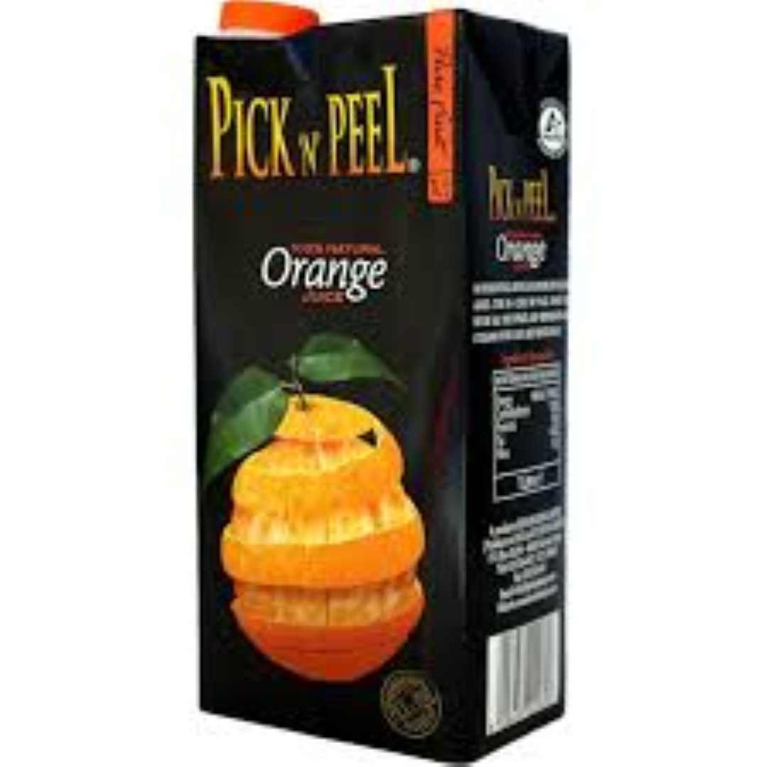 PICK N PEEL JUICE ORANGE 1LT TETRA